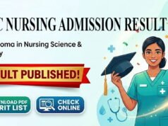 Nursing Admission Result 2026 – BNMC B.Sc & Diploma Merit list
