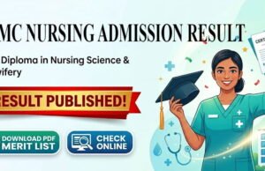 Nursing Admission Result 2026 – BNMC B.Sc & Diploma Merit list