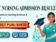 Nursing Admission Result 2026 – BNMC B.Sc & Diploma Merit list