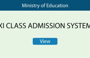 XI Class Admission Circular 2026