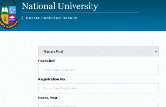 NU Masters Result 2026 For Final Year